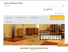Tablet Screenshot of exceldesignstudio.com
